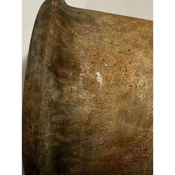 Mid Century Stoneware Pottery Flower Vase 8”, Rustic, Farmhouse, Celtic - Picture 10 of 10